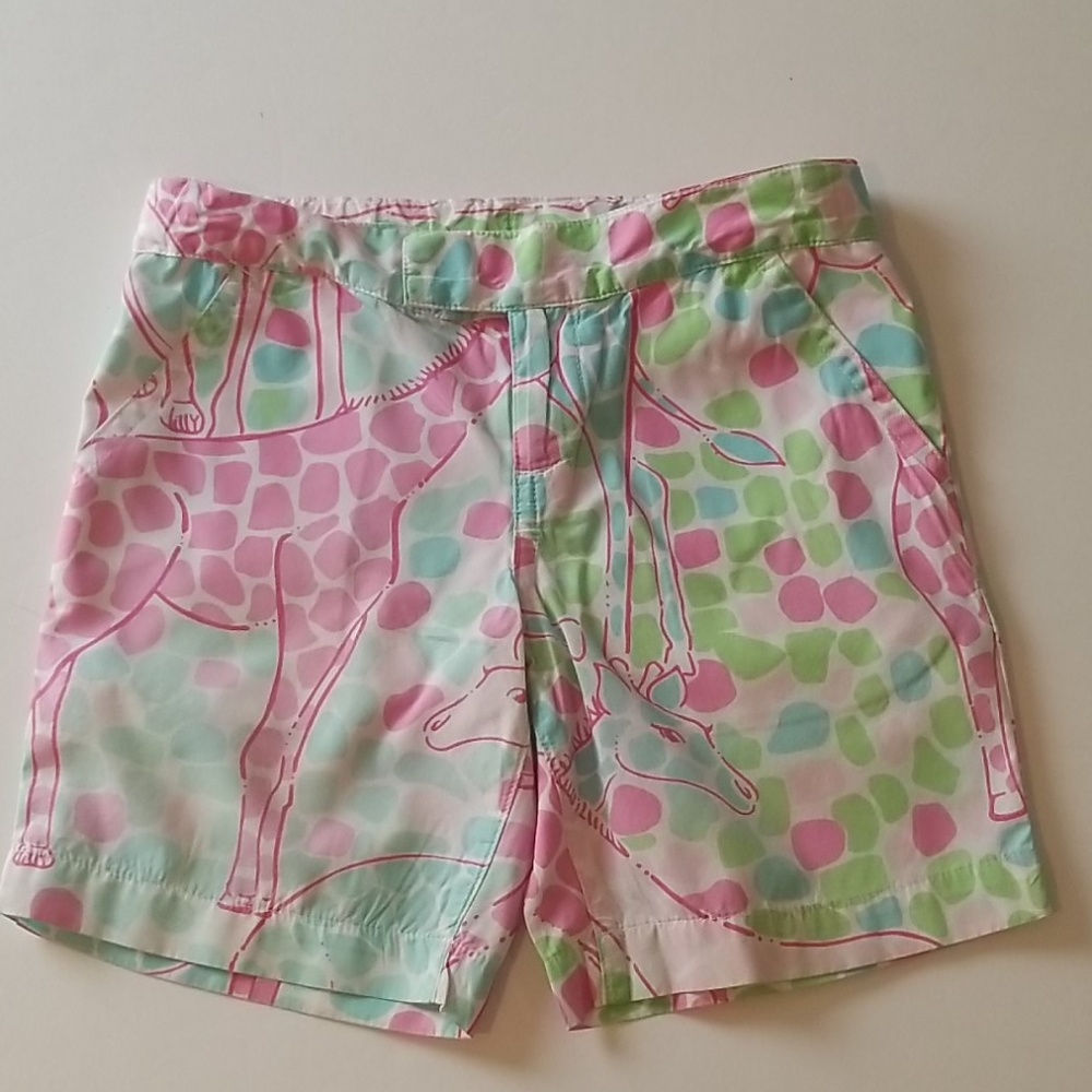 Lilly Pulitzer Giraffe Print Bermuda Shorts 5